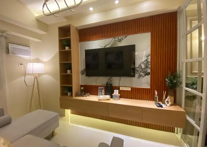 Hallin Bay Modern 1br With Balcony Apartamento Manila